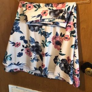 Floral skirt